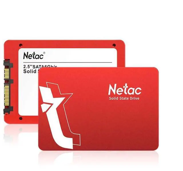 Main image of Netac 256GB SSD 3D NAND 2.5'' SATA III 6GB/s Internal Solid State Drive 500MB/s