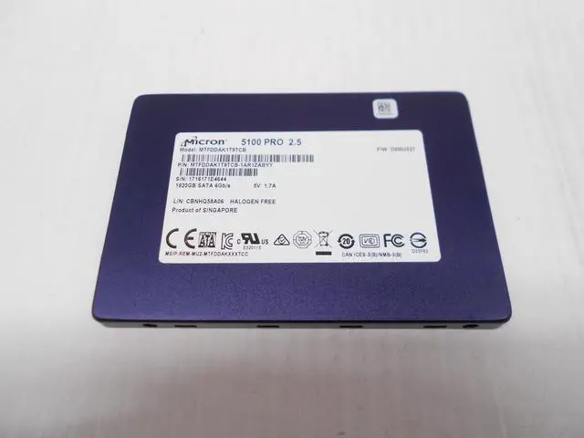 Main image of Micron PRO 1.92TB SSD SATA 2.5" Server Desktop Hard Drive Dell HP MTFDDAK1T9TCB