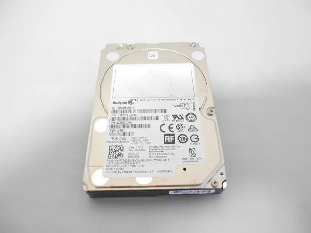 Main image of (NOT FOR HOME PC!) Seagate 1.2TB 10K 12G 12gbps SAS Server Hard Drive 2.5" ST1200MM0018 Dell HP