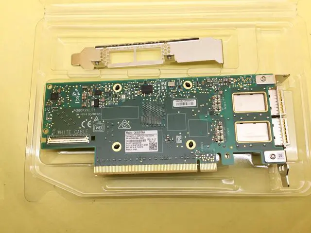 Alt view image 2 of 3 - MELLANOX MCX653106A-ECAT ConnectX-6 VPI HDR100/EDR/100GbE Adapter Card