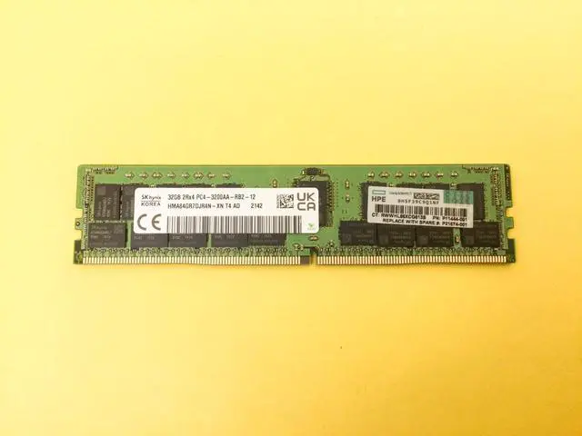Main image of HMA84GR7DJR4N-XN HYNIX 32GB (1X32GB) 2RX4 PC4-3200AA DDR4 SERVER MEMORY