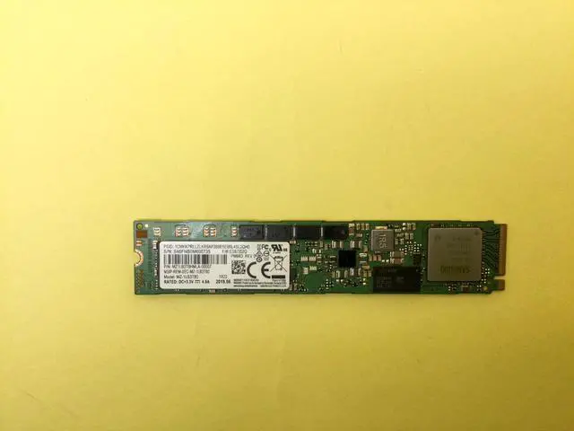 Alt view image 3 of 5 - MZ-1LB3T80 Samsung PM983 3.84TB M.2 22110 PCIe Gen3 X4 NVMe SSD MZ1LB3T8HMLA