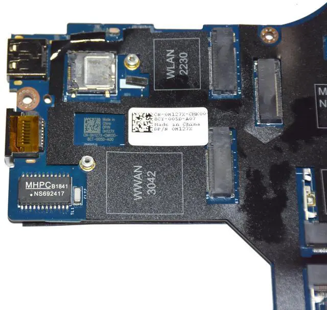 Alt view image 5 of 7 - Dell Precision 7730 Motherboard Intel Xeon E-2176M CPU 2.7GHz 6-Core H127X