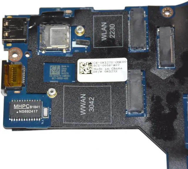 Alt view image 6 of 7 - Dell Precision 7730 Motherboard Intel Xeon E-2176M CPU 2.7GHz 6-Core H127X