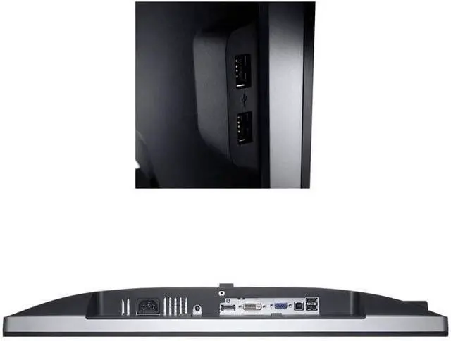 Alt view image 4 of 7 - Dell Ultrasharp U2412M 24 inch Widescreen IPS LED Monitor 1920x1200