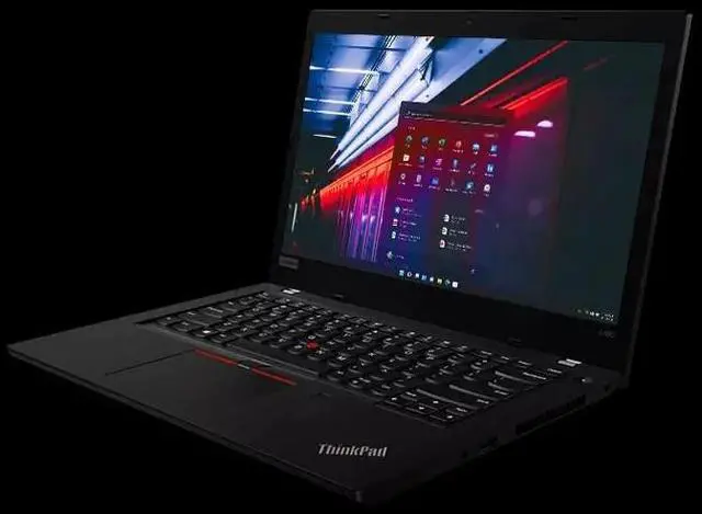 Alt view image 2 of 6 - Lenovo ThinkPad L490 14" 256GB SSD, 8GB, Intel Core i5 8th Gen Windows 11