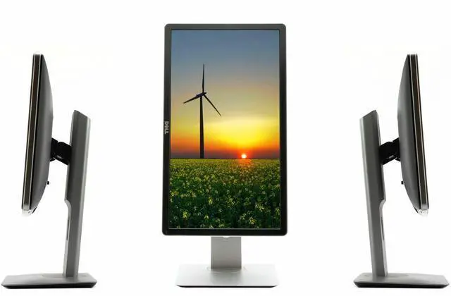 Alt view image 6 of 7 - Dell P2014H Widescreen LED Backlit Monitor 1600x900 20-inch with stand, warranty