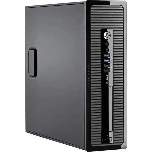 Alt view image 2 of 7 - HP Elite 250GB Win 7 Professional I5 Quad Core up to 3.4GHz 8GB Desktop PC