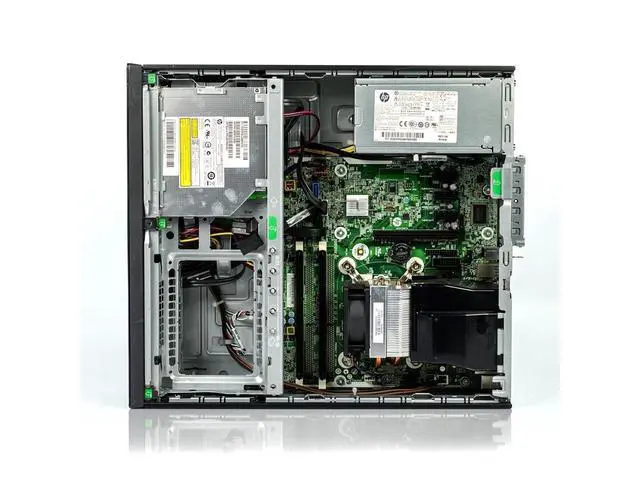 Alt view image 5 of 7 - HP Elite 250GB Win 7 Professional I5 Quad Core up to 3.4GHz 8GB Desktop PC