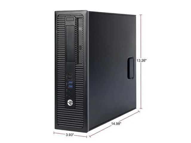 Alt view image 7 of 7 - HP Elite 250GB Win 7 Professional I5 Quad Core up to 3.4GHz 8GB Desktop PC