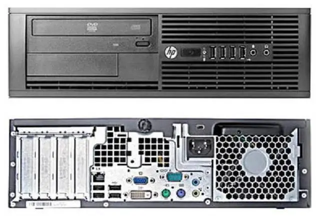 Alt view image 5 of 7 - HP Business Class Windows 10 Intel Dual Core 3GHz 500GB DVD/RW WiFi 8GB Desktop