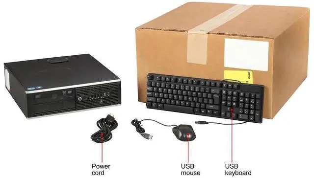 Alt view image 6 of 7 - HP Business Class Windows 10 Intel Dual Core 3GHz 500GB DVD/RW WiFi 8GB Desktop