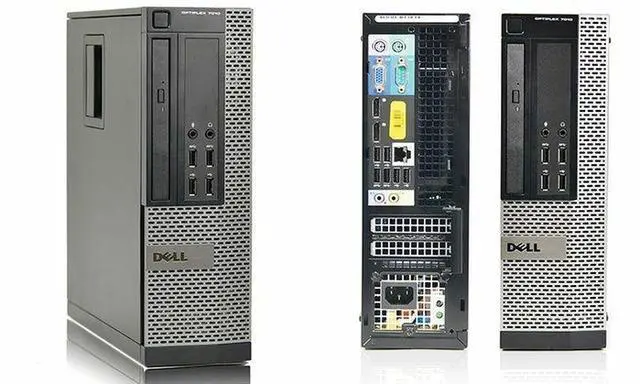 Main image of Dell OptiPlex Windows 7 Pro Core i3 PC Desktop 8GB - 500GB Warranty Wi-Fi HDMI