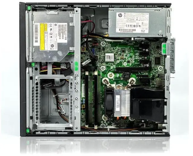 Alt view image 7 of 7 - HP Desktop Computer Dual Core 8GB 500GB HD PC Windows 10 64-Bit Wi-Fi NO DVD