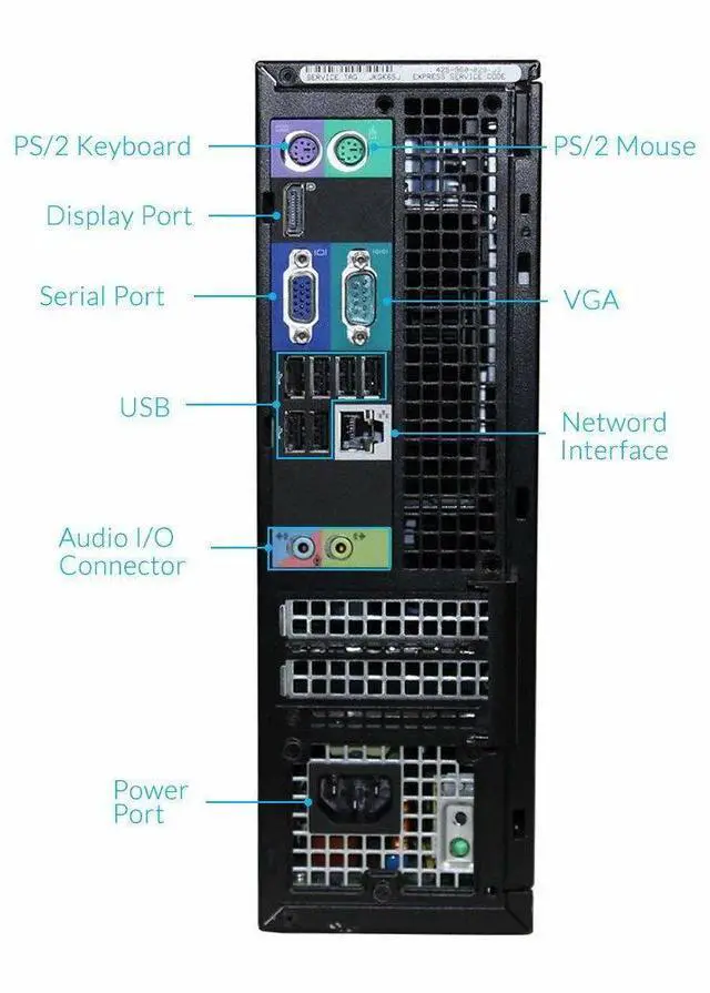 Alt view image 2 of 7 - Dell Optiplex SFF Windows 10 Pro Core I5 Quad Core 16GB RAM 1TB HDD