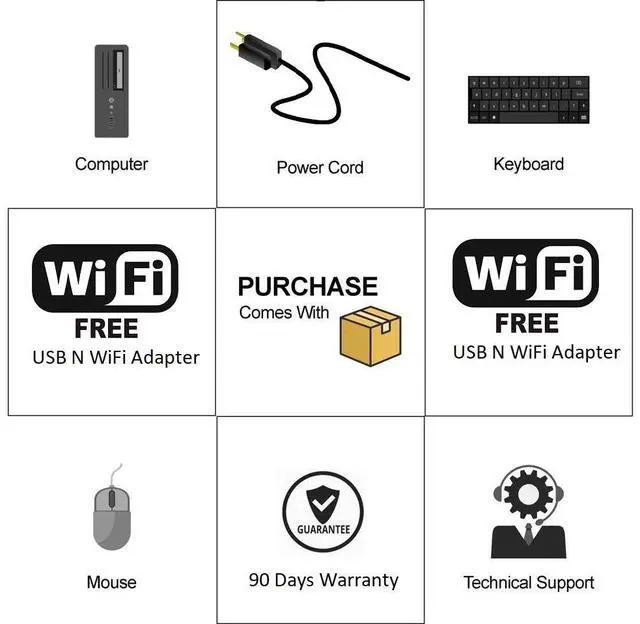 Alt view image 3 of 7 - Dell Optiplex SFF Windows 10 Pro Core I5 Quad Core 16GB RAM 1TB HDD
