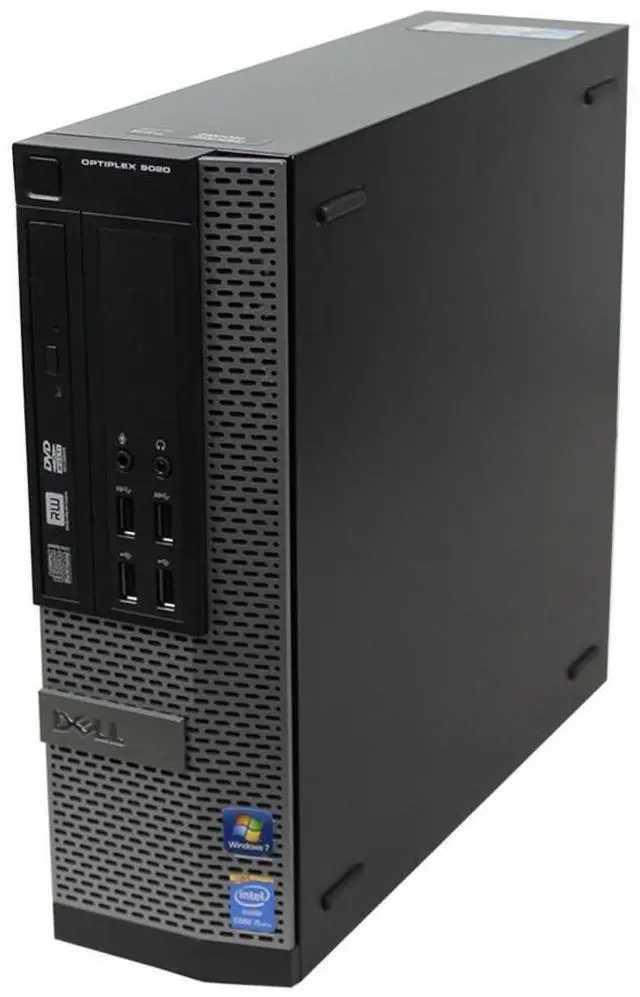 Main image of Dell OptiPlex SFF Intel i5 8GB RAM 500GB Win 10 USB 3.0 Desktop WIFI DVD/RW