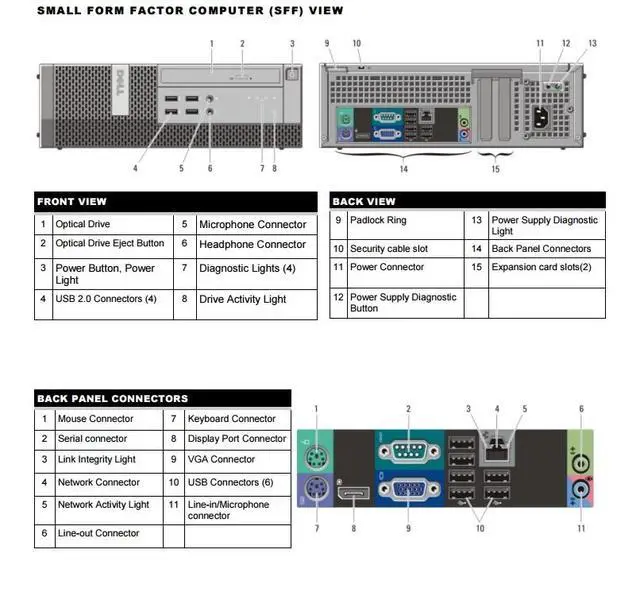 Alt view image 7 of 7 - Dell Optiplex 790/990 SFF or DT Windows 7 Pro Core I5 DVD 3.4GHz 4GB WiFI ready
