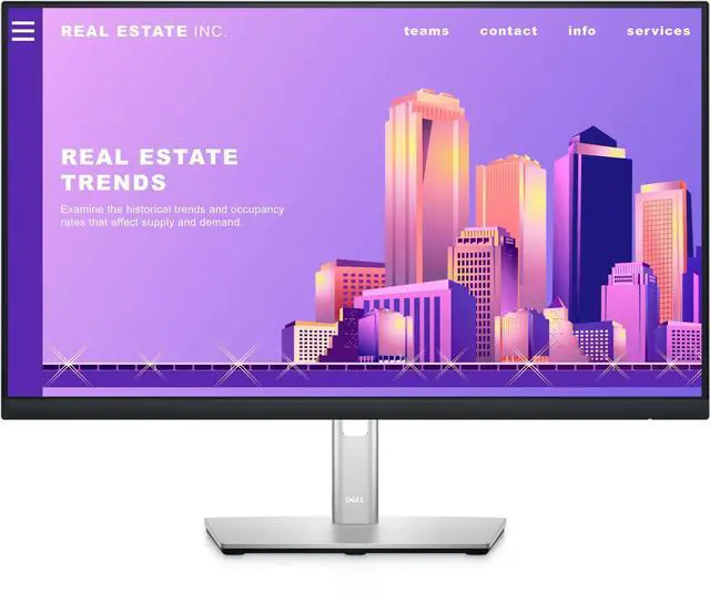 Main image of Dell 24 Monitor - P2422H - Full HD 1080p, IPS Technology, ComfortView Plus Techn