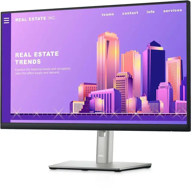 Alt view image 3 of 7 - Dell 24 Monitor - P2422H - Full HD 1080p, IPS Technology, ComfortView Plus Techn