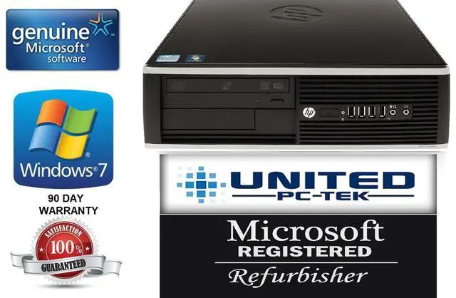 Main image of HP Computer 250GB Win 7 Professional Core I5 Quad 3.1GHz 8GB RAM DVD/RW Desktop