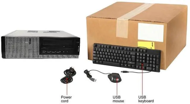 Main image of Dell Optiplex 7010 Business Desktop Computer 16GB RAM 2TB HDD USB 3.0 Win 10 Pro