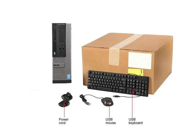 Alt view image 5 of 6 - Dell Optiplex Windows 10 Pro Core I5 Quad Core 1TB, 8GB HDMI/VGA WiFi