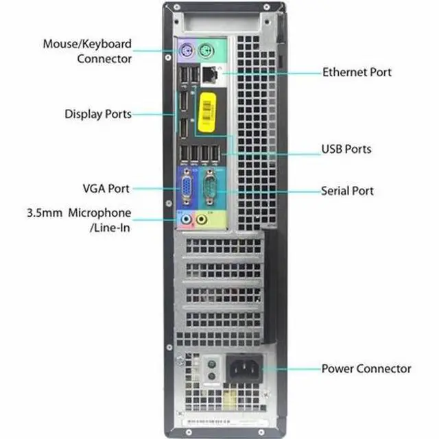 Alt view image 5 of 7 - Dell Optiplex 7010 Business Desktop Computer 16GB RAM 2TB HDD USB 3.0 Win 10 Pro