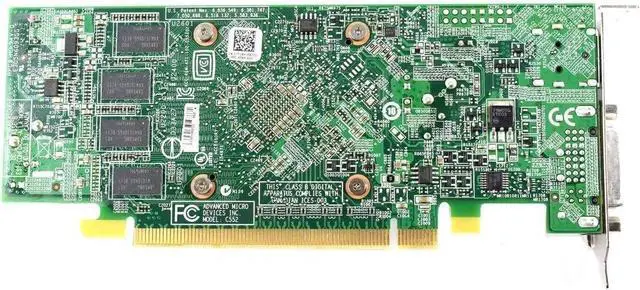 Alt view image 2 of 5 - AMD Radeon HD 8570 1GB GDDR3 DVI DP Low Profile Video Card 0YT0RH