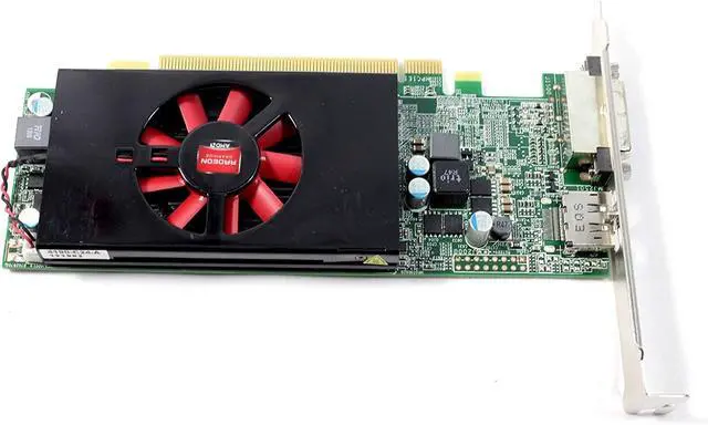 Alt view image 3 of 5 - AMD Radeon HD 8570 1GB GDDR3 DVI DP Low Profile Video Card 0YT0RH