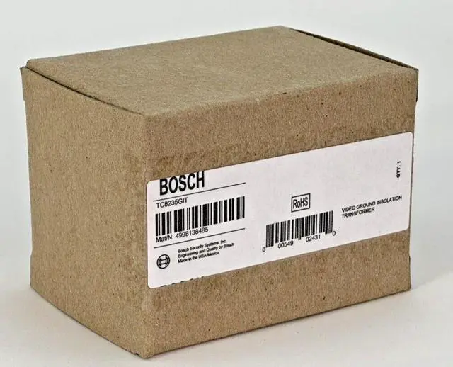 Main image of Bosch TC8235GIT Ground Loop Isolation Video/Data Lines Transformer 75Ohm BNC