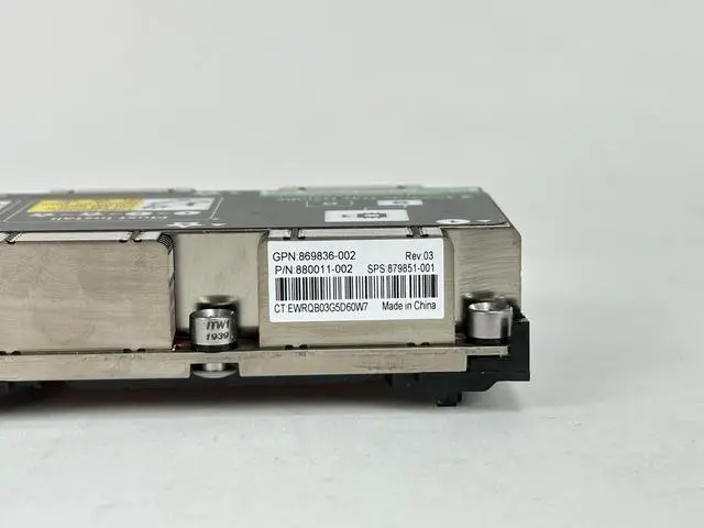 Alt view image 2 of 6 - HP ProLiant XL170r XL190r Gen10 CPU1 Heatsink 869836-002 880011-002
