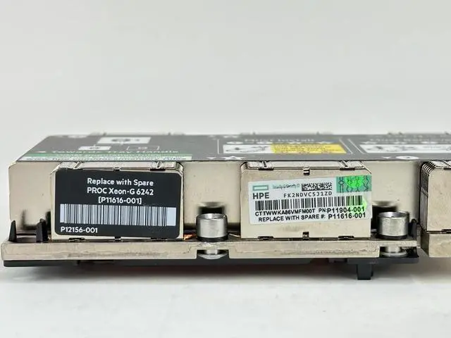 Alt view image 5 of 6 - HP ProLiant XL170r XL190r Gen10 CPU1 Heatsink 869836-002 880011-002