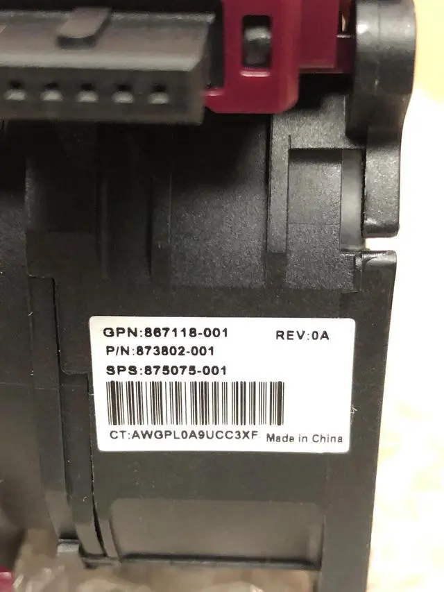 Alt view image 3 of 7 - Lot of 4x HPE ProLiant DL380 DL385 Hot Swap Standard Chassis Fan Gen10/Gen10+/V2