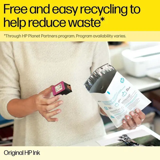 Alt view image 4 of 7 - HP 68 2-Pack Black/Tri-color Original Ink Cartridge Combo, 6L6S2TN