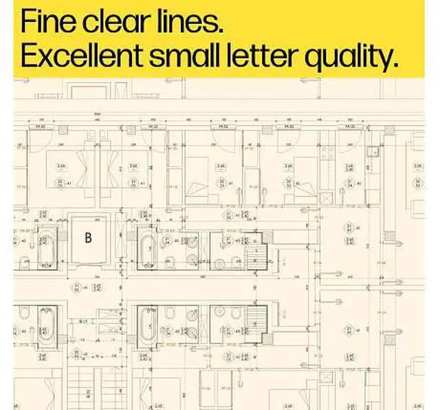 Alt view image 2 of 7 - HP 727 130-ml Yellow DesignJet Ink Cartridge, B3P21A