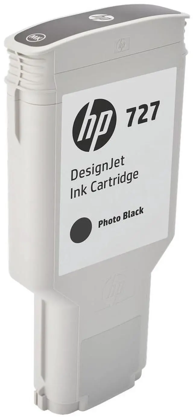 Alt view image 2 of 7 - HP 727 300-ml Photo Black DesignJet Ink Cartridge, F9J79A