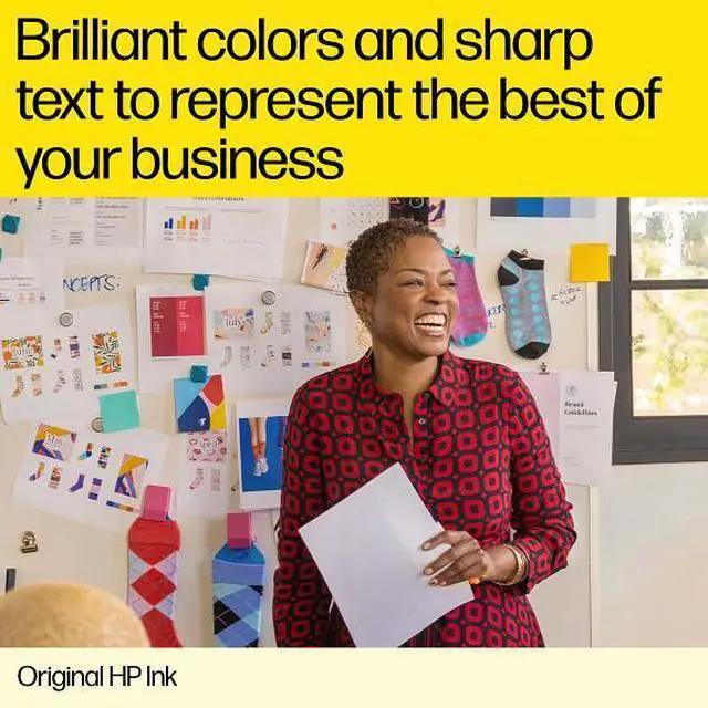 Alt view image 4 of 7 - HP 902XL High Yield Yellow Original Ink Cartridge, ~750 pages, T6M10AN#140