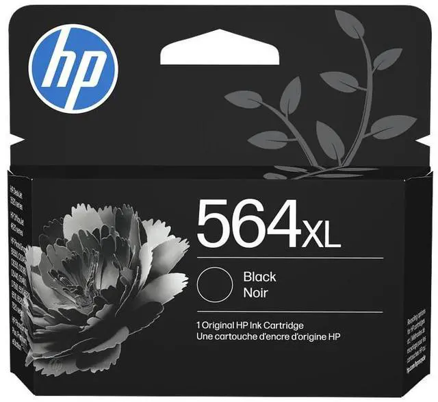 Main image of HP 564XL High Yield Black Original Ink Cartridge, ~550 pages, CN684WN#140