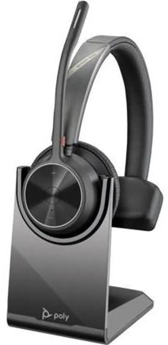 Alt view image 4 of 7 - Poly Voyager 4310 USB-C Headset with charge stand