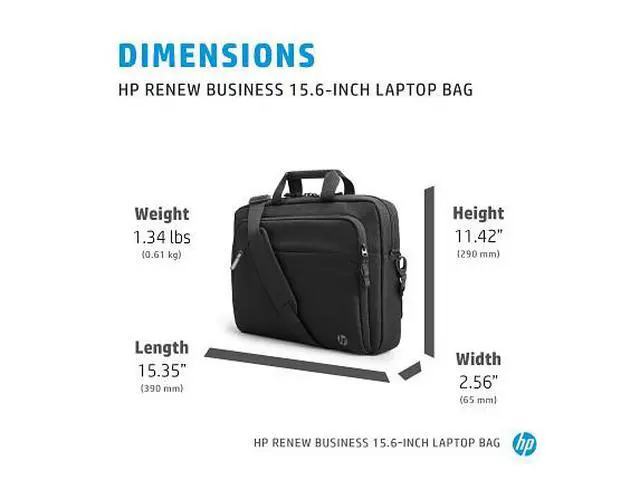 Alt view image 7 of 7 - HP Business 15.6-inch Laptop Bag