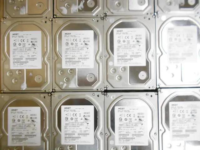 Main image of (NOT FOR HOME PC!) Lot of 12 HGST 2TB 7.2K SAS 3.5" Storage Server JBOD Hard Drive HUS723020ALS640