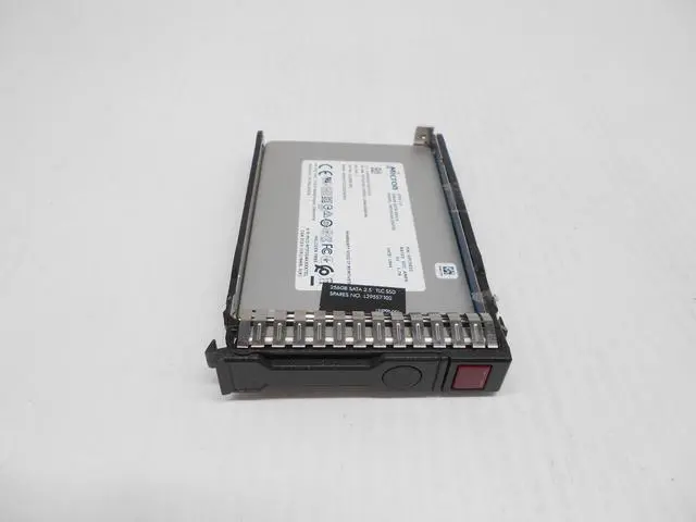 Main image of HP 256GB SSD SATA 2.5" SSD Hard Drive L53458-001 DL380 DL360 G8 G9 G10 Gen 8 9