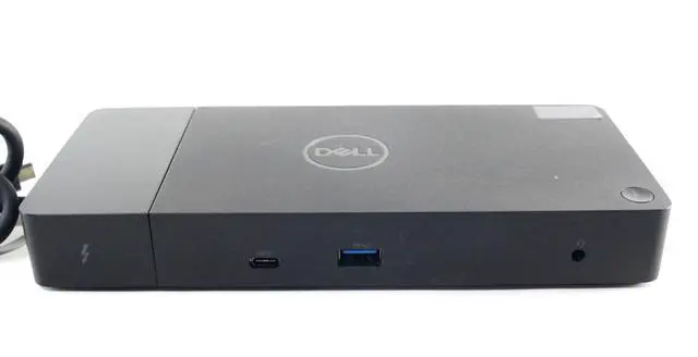 Alt view image 2 of 5 - Dell WD19TB ThunderBolt USB-C Laptop Docking Station HDMI DP w/ Adapter (CI)
