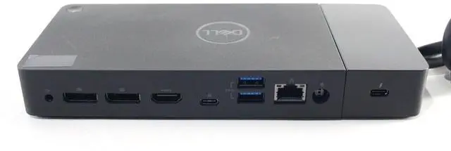 Alt view image 3 of 5 - Dell WD19TB ThunderBolt USB-C Laptop Docking Station HDMI DP w/ Adapter (CI)