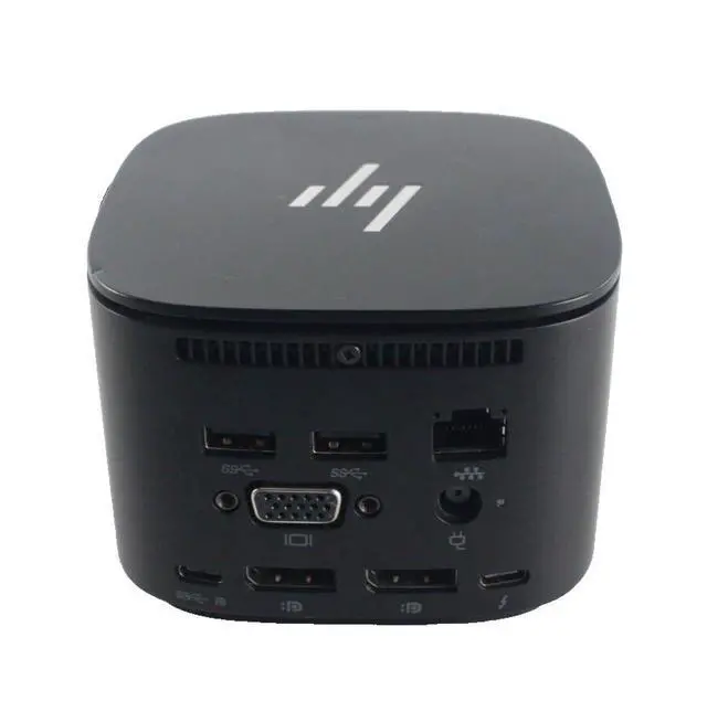 Alt view image 4 of 5 - HP TB Dock G2 with Combo Cable USB-C Laptop Docking Station HSN-IX01 (BR)