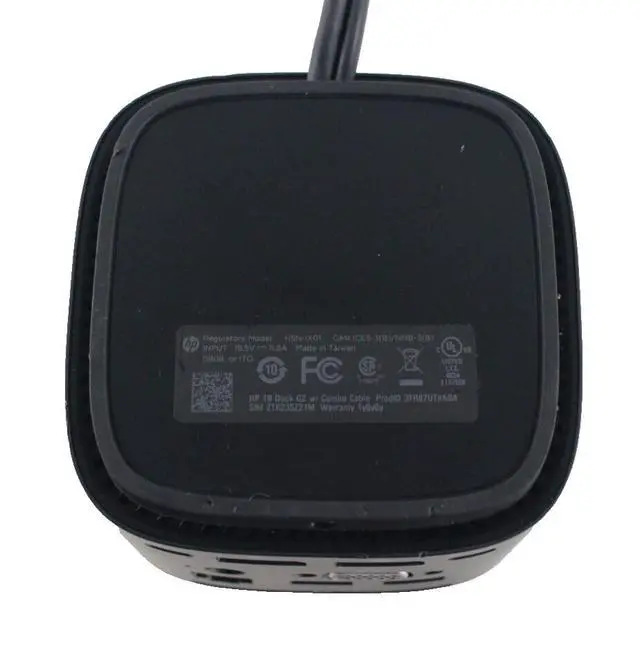 Alt view image 5 of 5 - HP TB Dock G2 with Combo Cable USB-C Laptop Docking Station HSN-IX01 (BR)