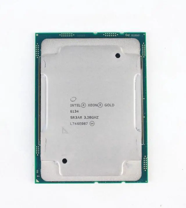 Main image of Intel Xeon Gold 6134 8-Core Server CPU @ 3.20GHz LGA 3647 SR3AR (CI)