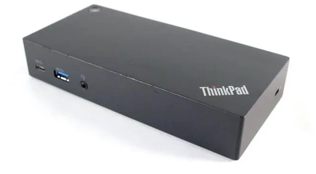 Main image of Lenovo ThinkPad USB-C Laptop Docking Station 40A9 DK1633 w/ Power adapter (OC)