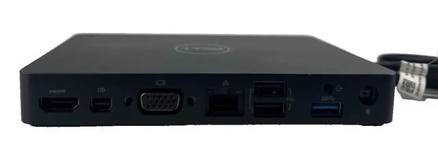 Alt view image 3 of 6 - Dell Dock WD15 USB-C Universal 5 x USB 3.0,1 x VGA, 1 X HDMI w/ Charger (Z3E2)